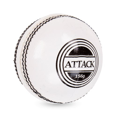 HART Attack Cricket Balls White - 4 Piece