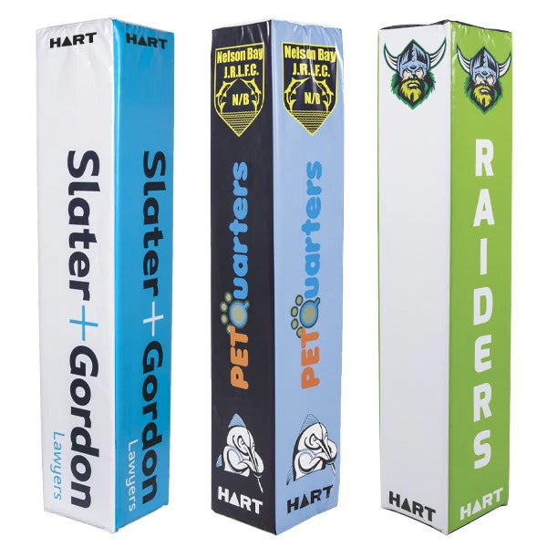 Custom Goal Post Pad Skins - Vinyl Wraps for Post Pads