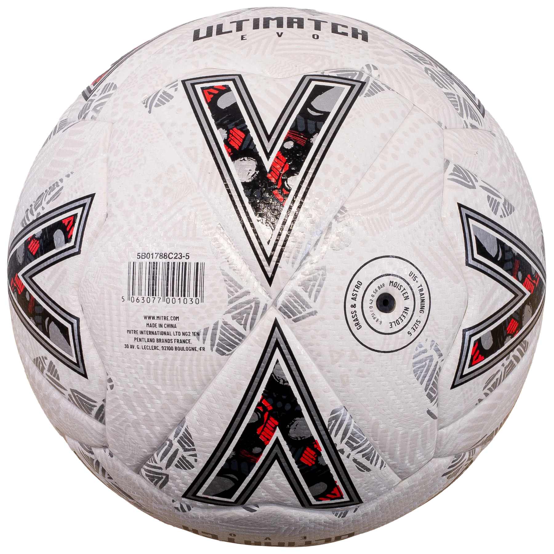 Mitre Ultimatch Evo 24 football - White - Match Ball