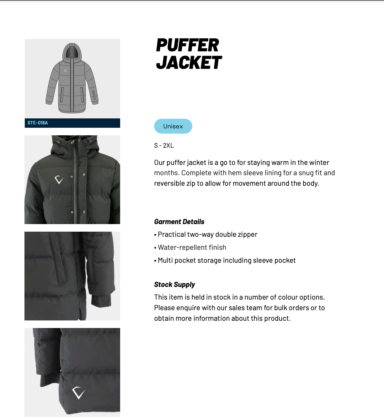 Diamond Sports Puffer Jacket