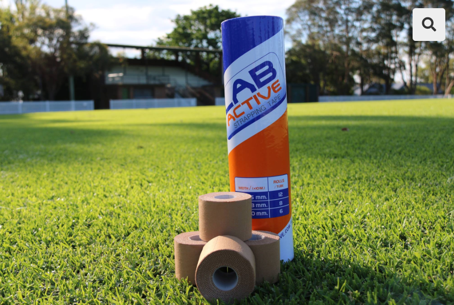 Lab Active Strapping Tape - Brown Rigid 50mm x 13.8m - 6 rolls per tube