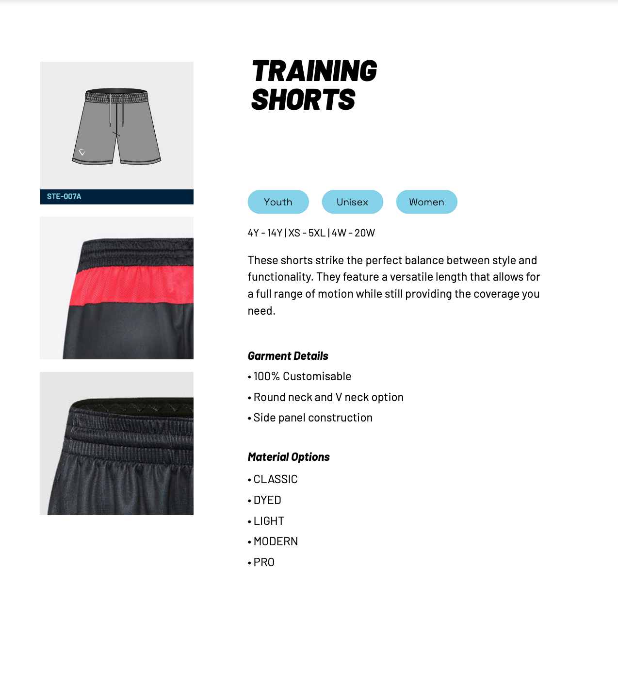 Diamond Sports Training Shorts