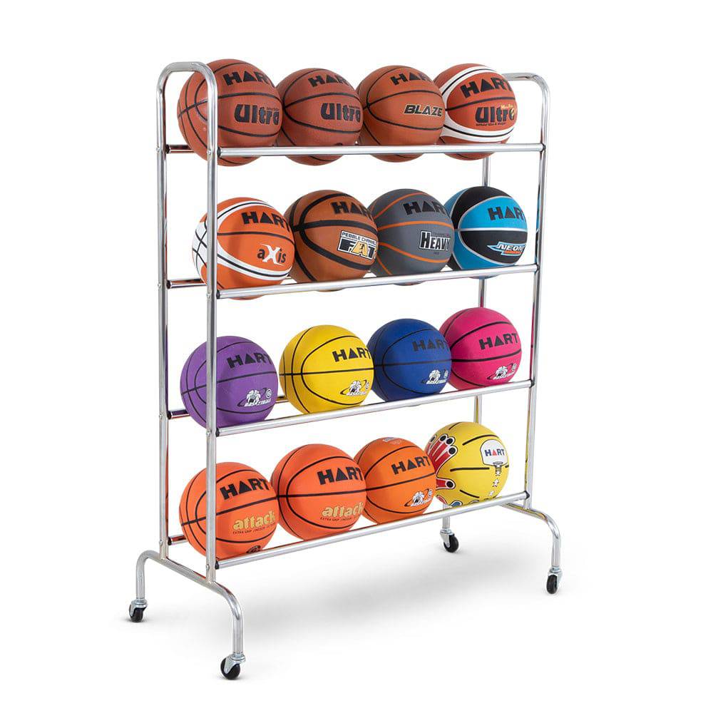 HART Portable Sports Ball Rack