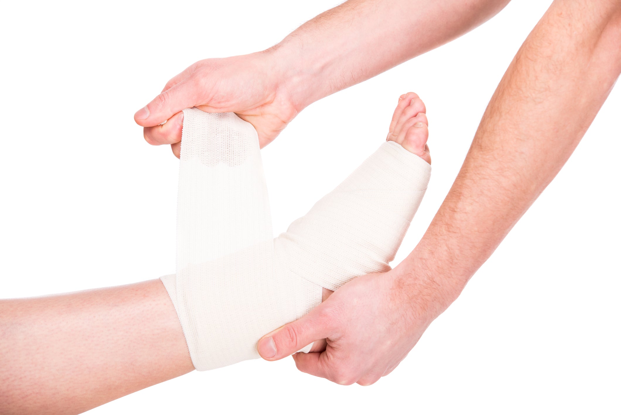 Lab Active Tape - White Elastic Adhesive Bandage - Box of 12