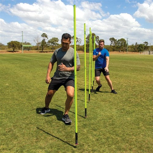 HART Spring Base Agility Pole Kit - 10 Poles