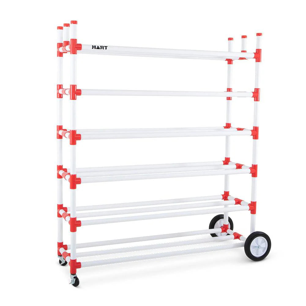 HART 6 Layer Ball Rack - Storage Cart