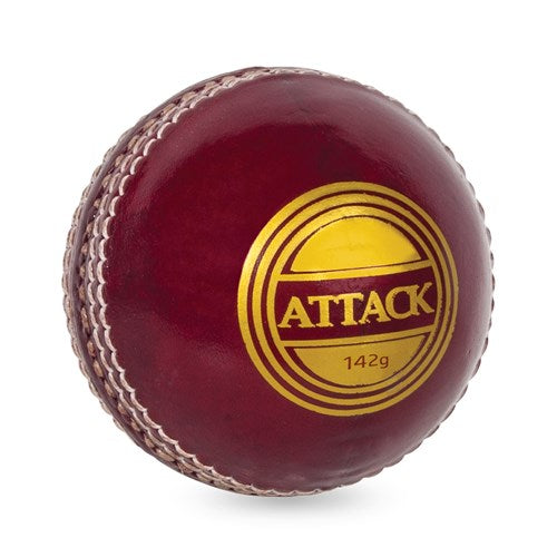 HART - Attack Cricket Ball Red - 4 Piece