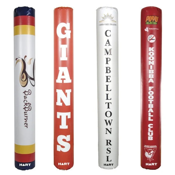 HART AFL Post Pads 2m Set of 8  (120mm cut-out) — Custom Printed