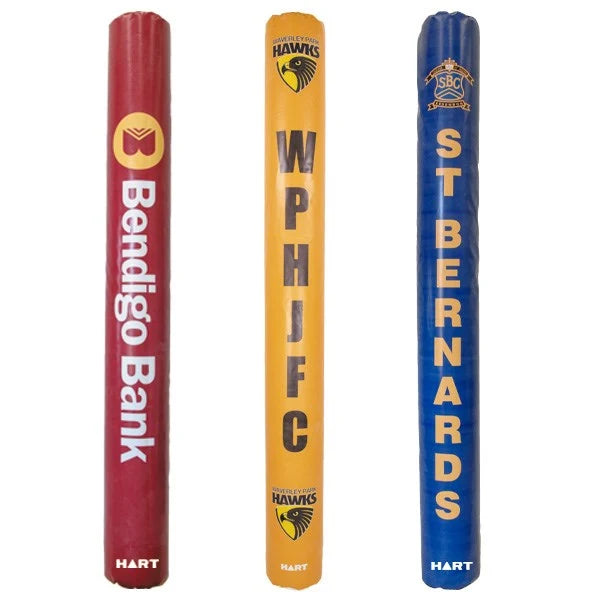 HART AFL Post Pads Set of 8 (2.5m, 120mm cut-out) — Custom Printed