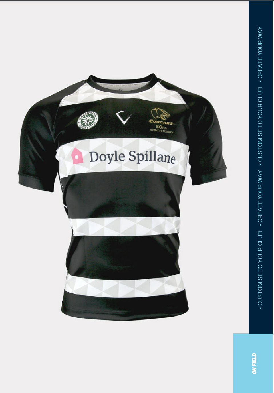 Diamond Sports Classic Rugby Jersey - Sublimated