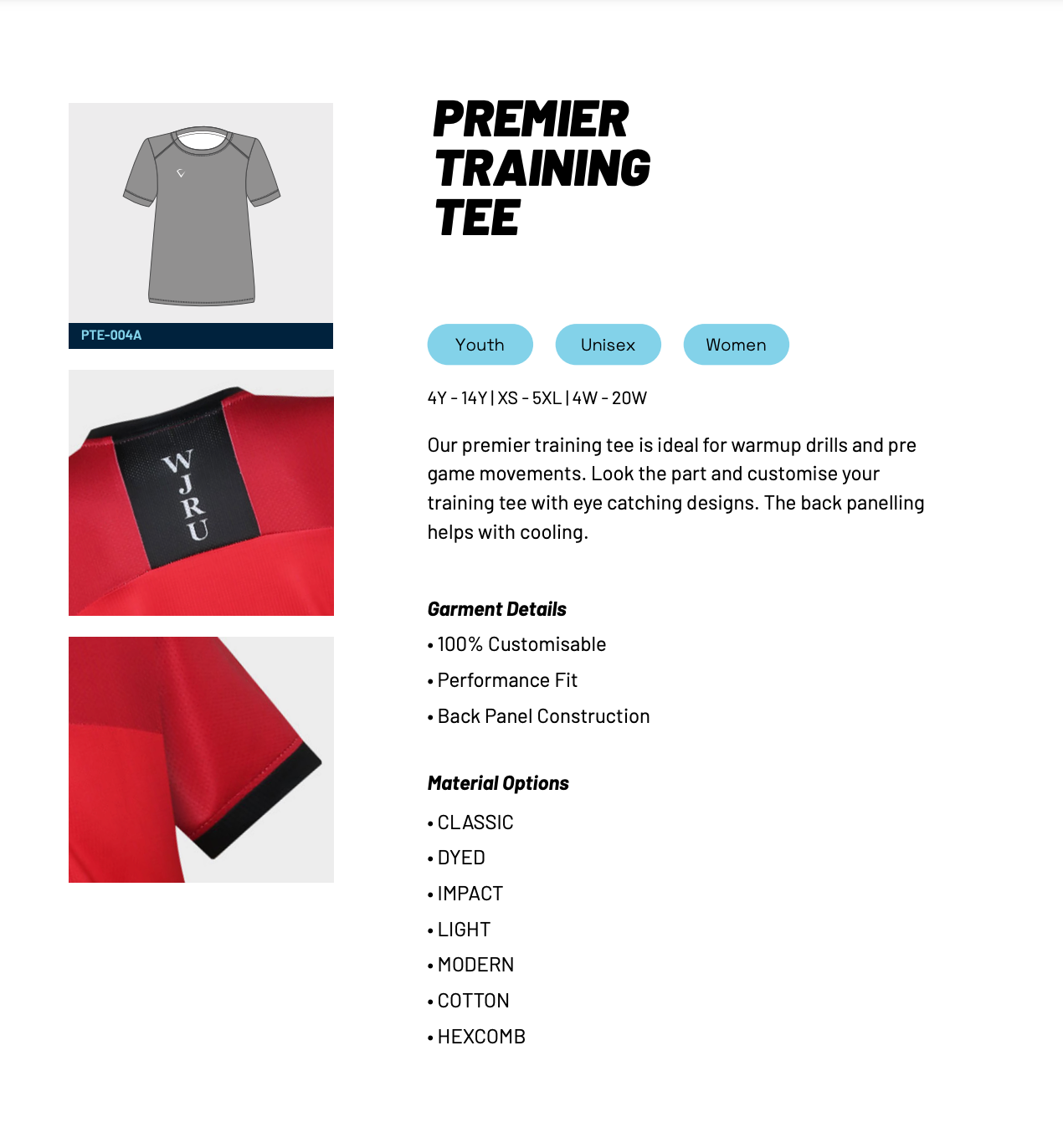 Diamond Sports Premier Training Tee