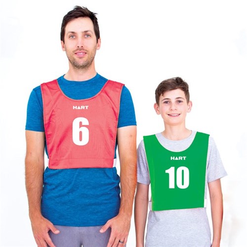 HART Numbered Bib Set Senior -Set of 20