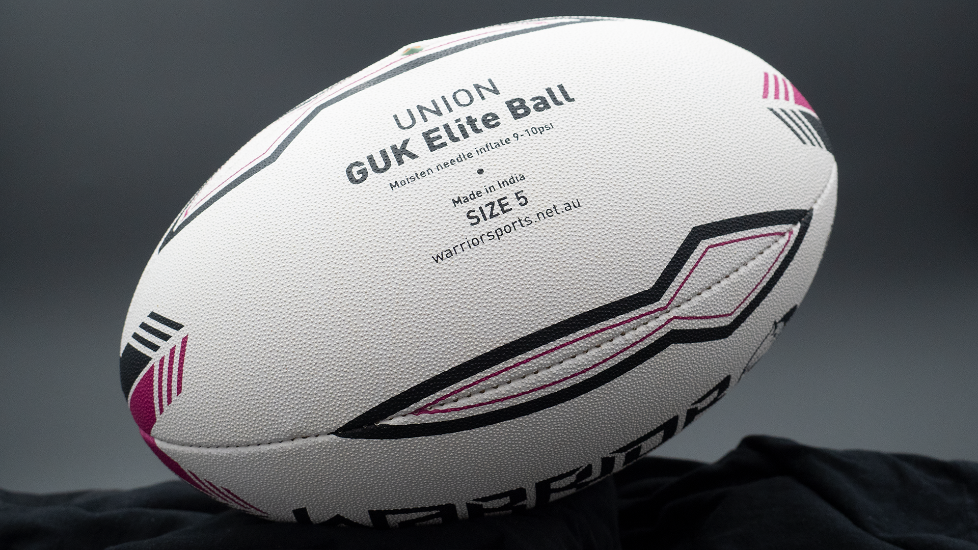 Warrior Elite Test Match Rugby Ball